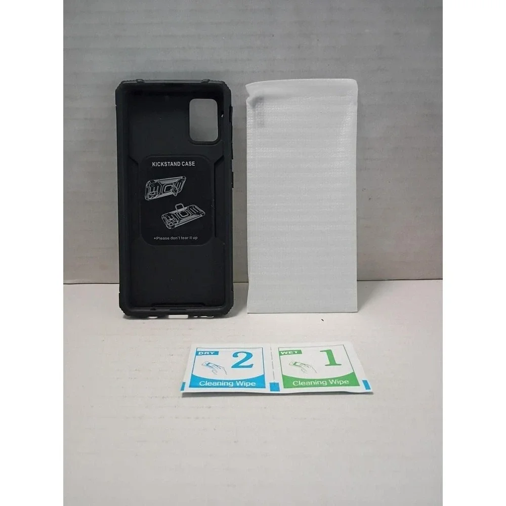 Samsung Galaxy A51 4G Case Military Grade Built-in Kickstand Case Holder